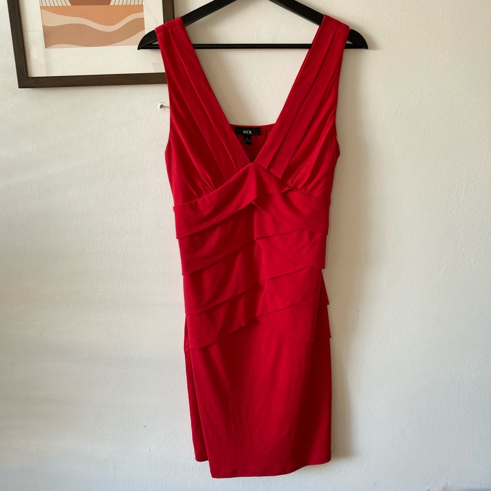 Vintage Red Cocktail Dress!
